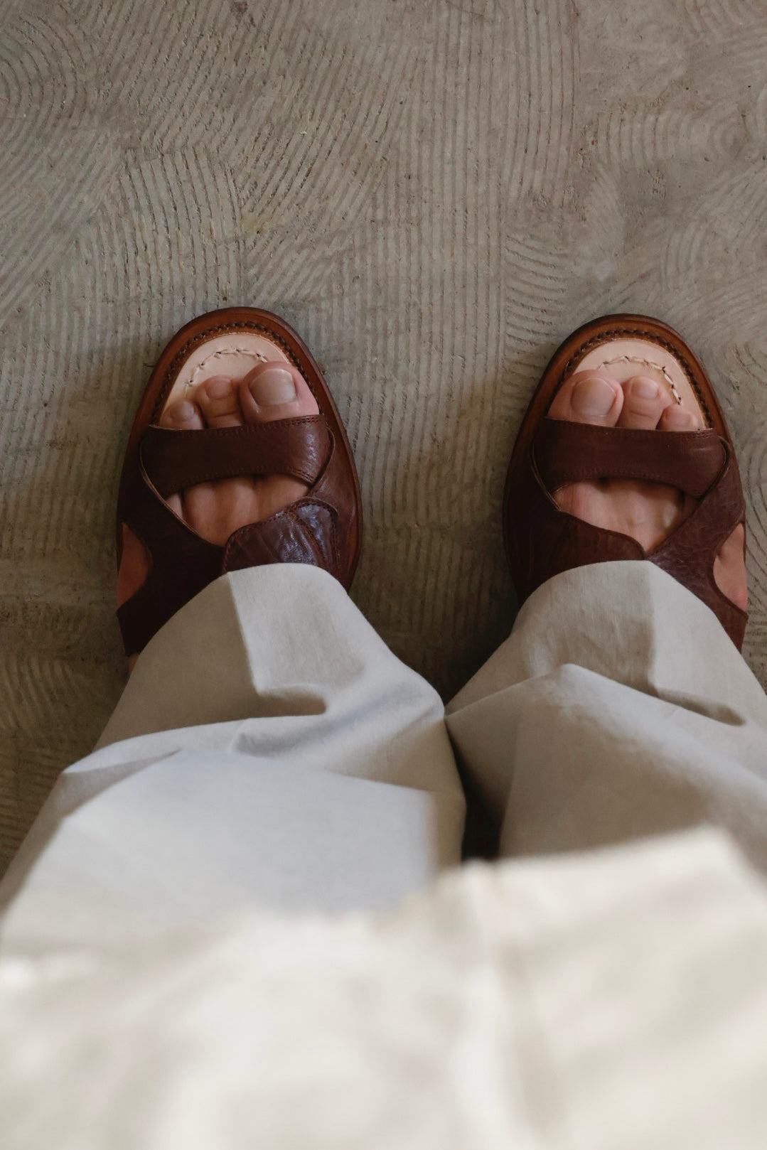 【Post Production】HUNT Sandals　"EZOJIKA"