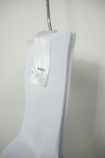 awasa / TUBE SOCKS "White"