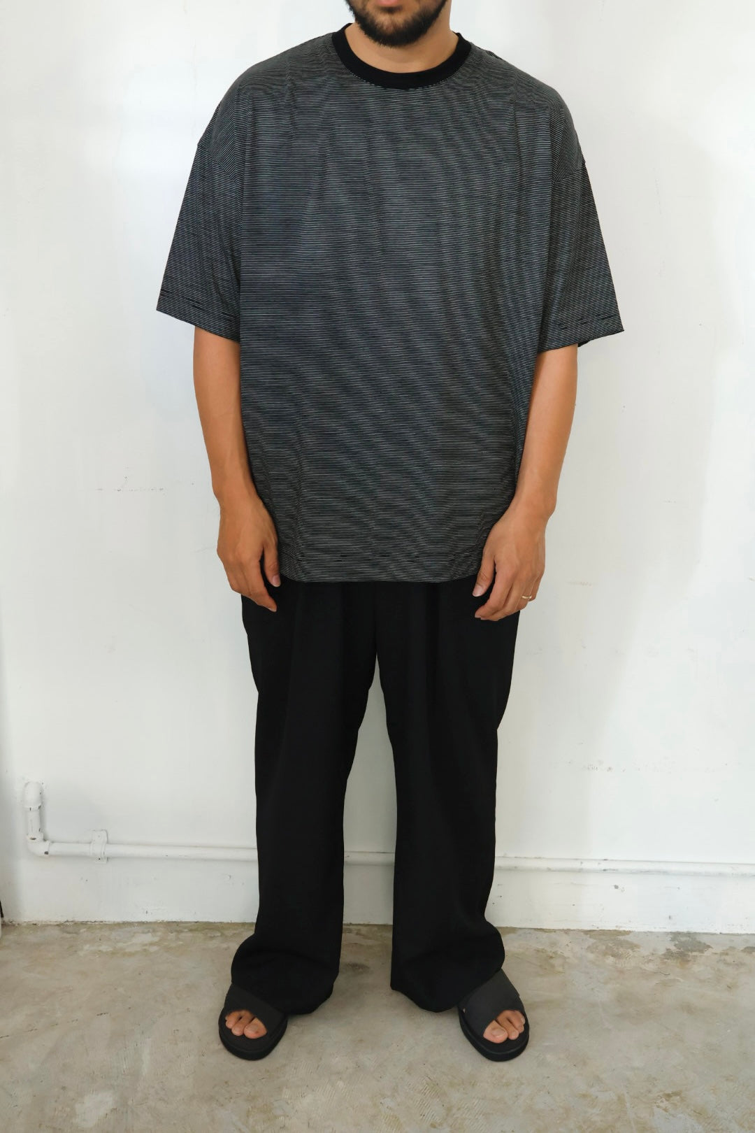26SS【KANEMASA PHIL.】36G WOOL S/S TEE