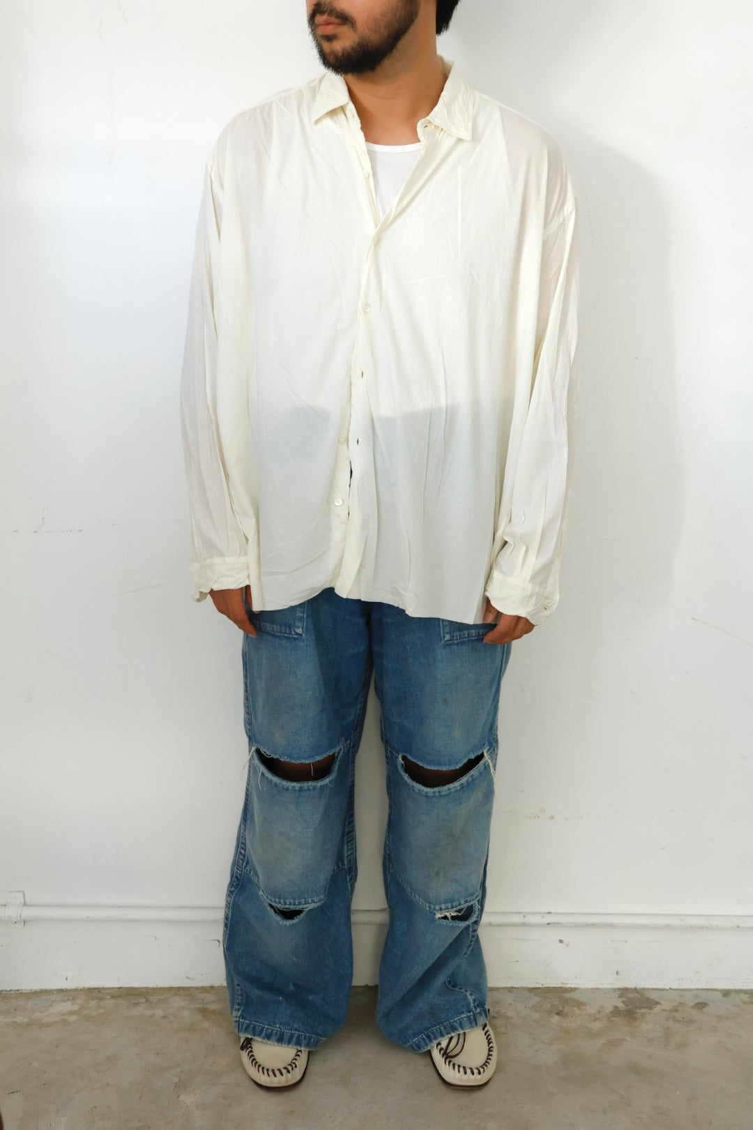 【KANEMASA PHIL.】46G Artisan Shirt