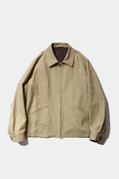 26SS【Cale】Lime Indigo Cotton Silk Shirt