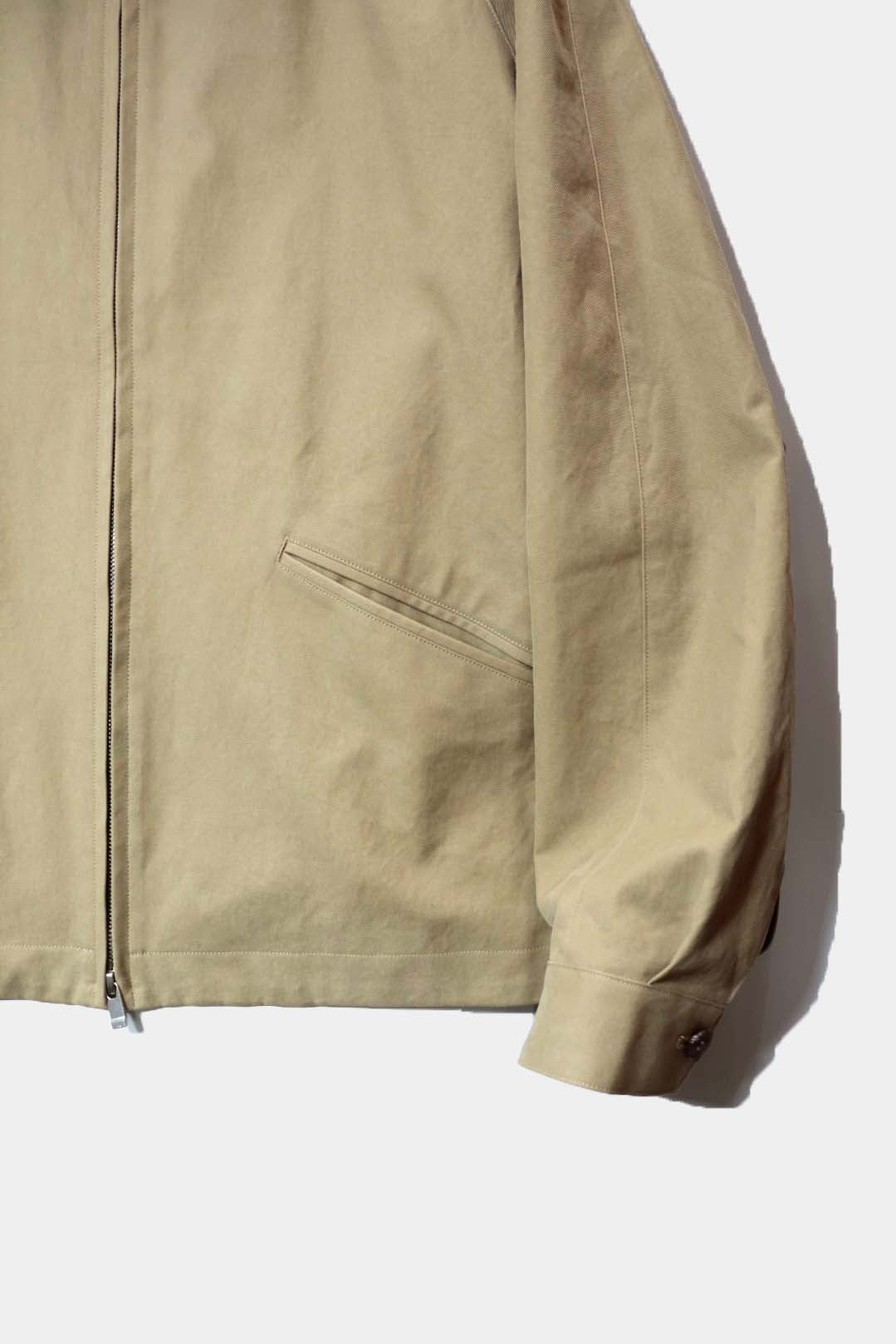 26SS【Cale】Lime Indigo Cotton Silk Shirt