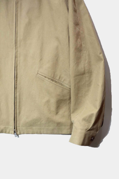 26SS【Cale】Lime Indigo Cotton Silk Shirt