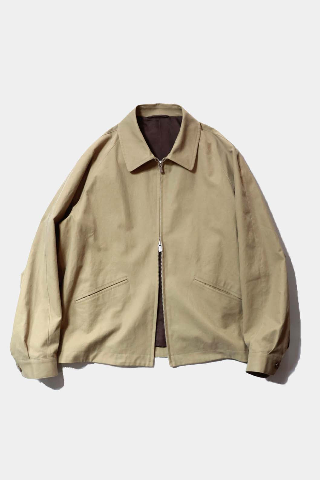 26SS【Cale】Lime Indigo Cotton Silk Shirt