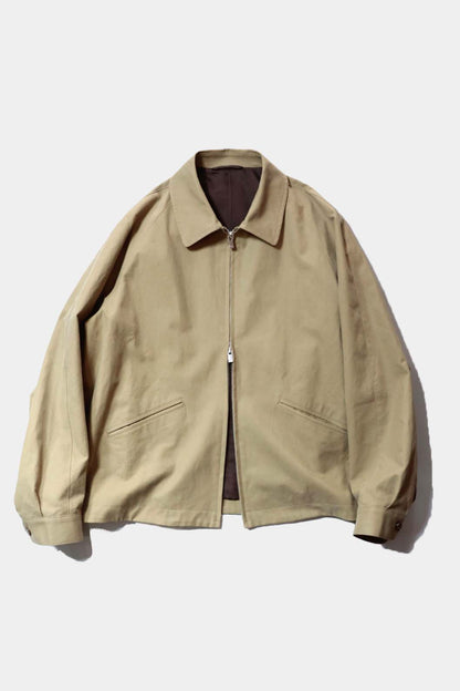 26SS【Cale】Lime Indigo Cotton Silk Shirt