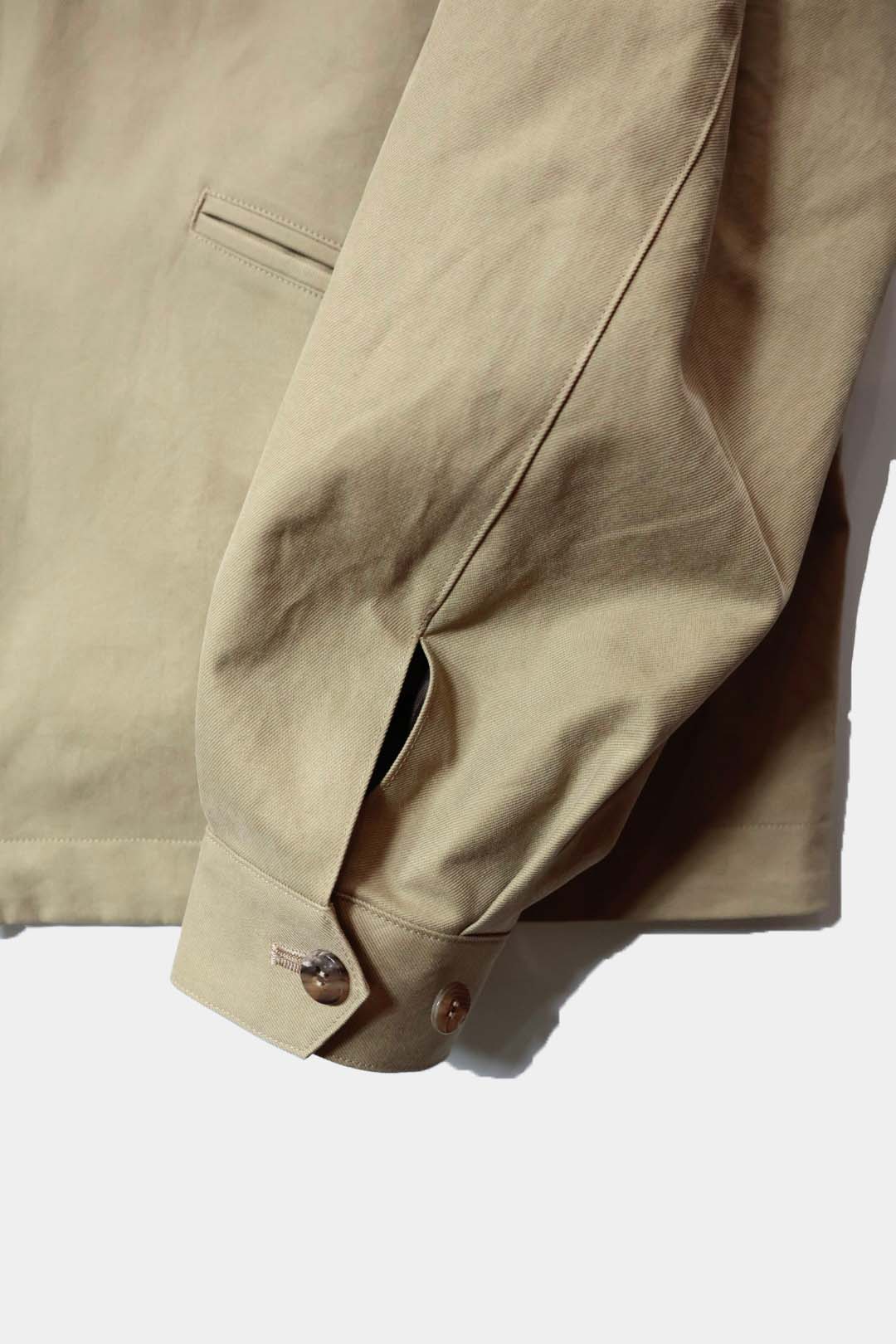 26SS【Cale】Lime Indigo Cotton Silk Shirt