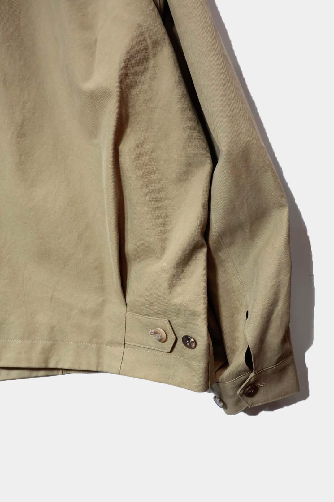 26SS【Cale】Lime Indigo Cotton Silk Shirt