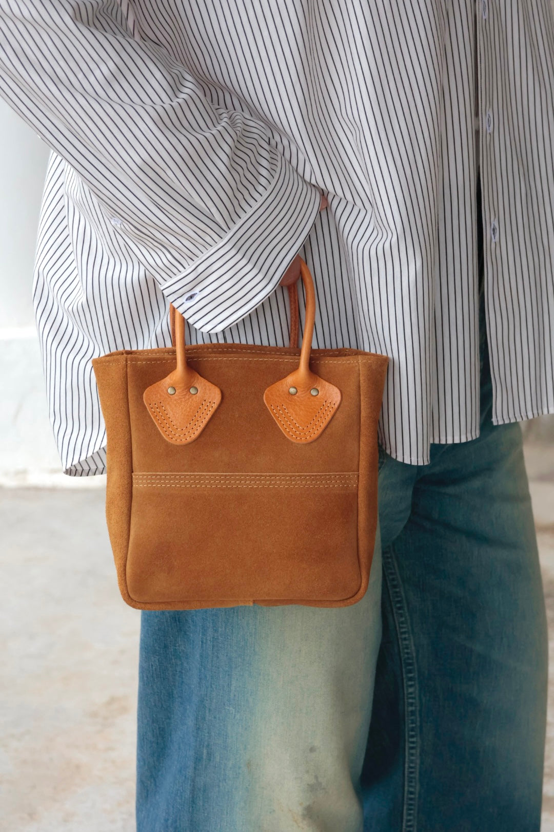 예약 상품【púrpura™ by MATSUO Toshihiko】 LEATHER BAG Type1