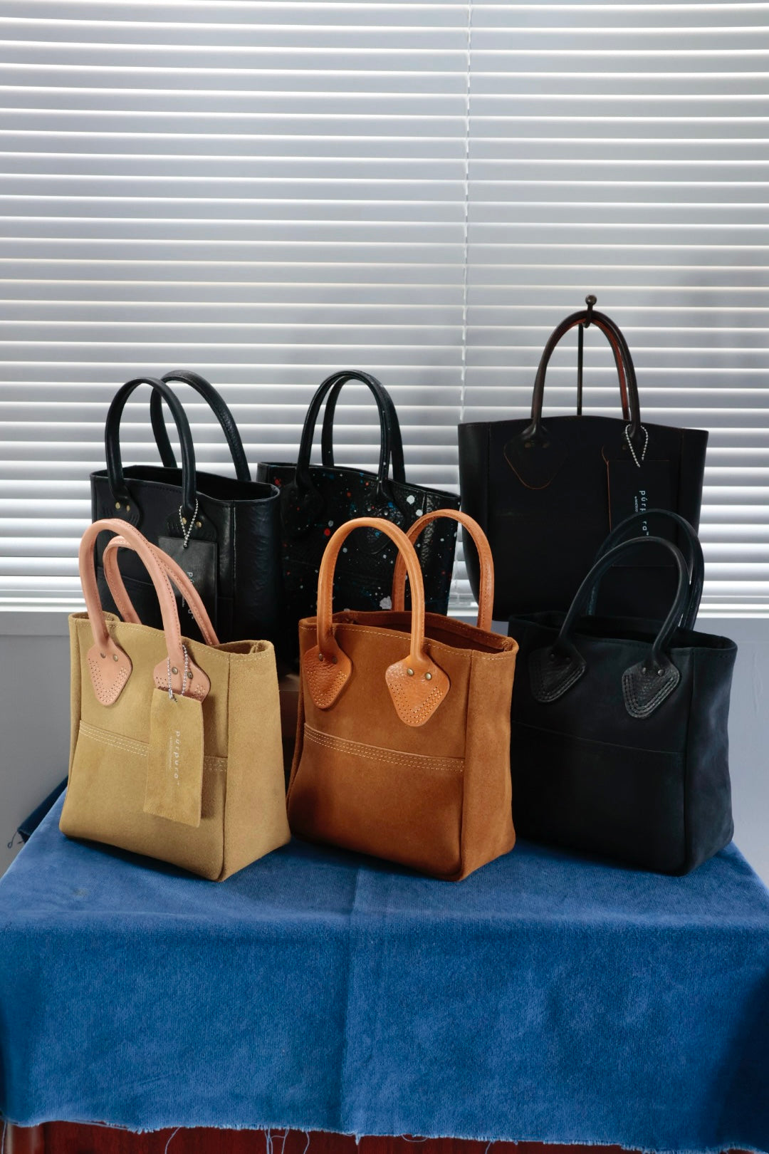 예약 상품【púrpura™ by MATSUO Toshihiko】 LEATHER BAG Type1