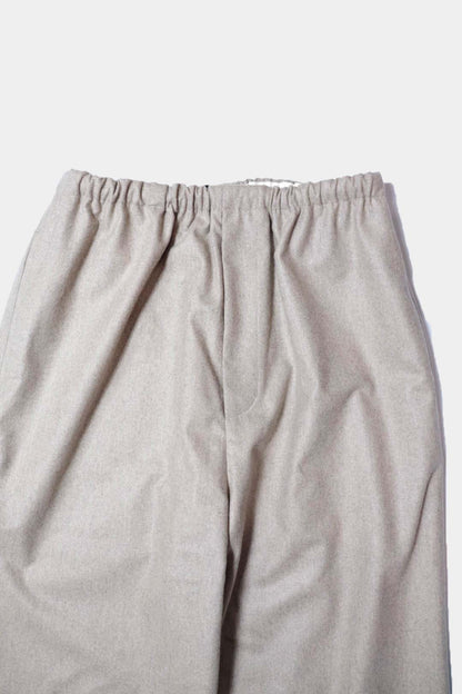 【谷吹】Zinn Easy pants / Beige / Australia Flannel
