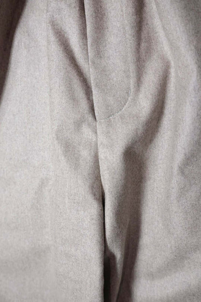 【谷吹】Zinn Easy pants / Beige / Australia Flannel