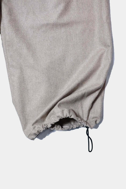 【谷吹】Zinn Easy pants / Beige / Australia Flannel