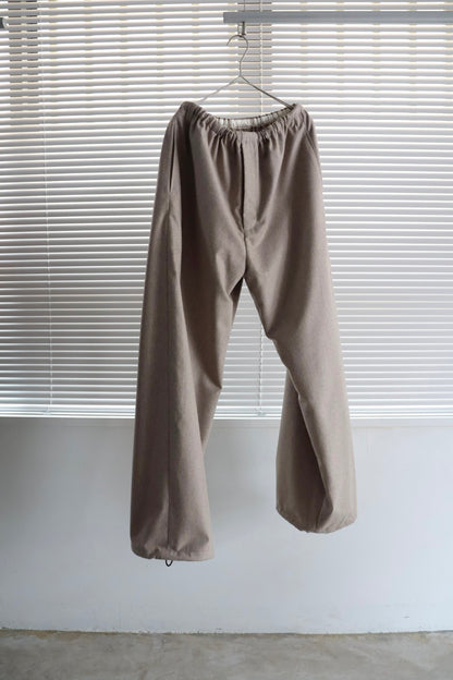 【谷吹】Zinn Easy pants / Beige / Australia Flannel