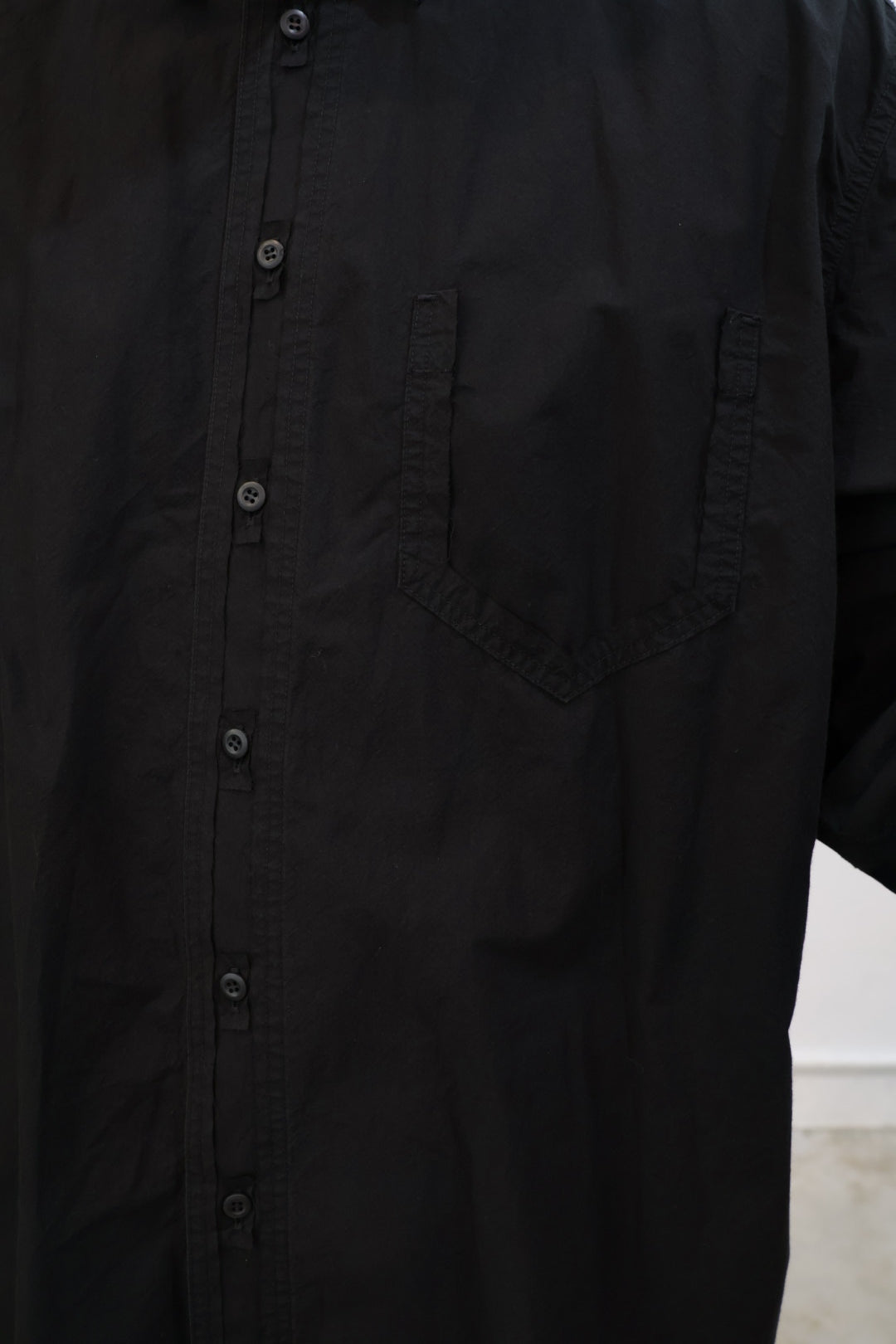 【i'm here:】" CUT OFF " SHIRT : / BLACK