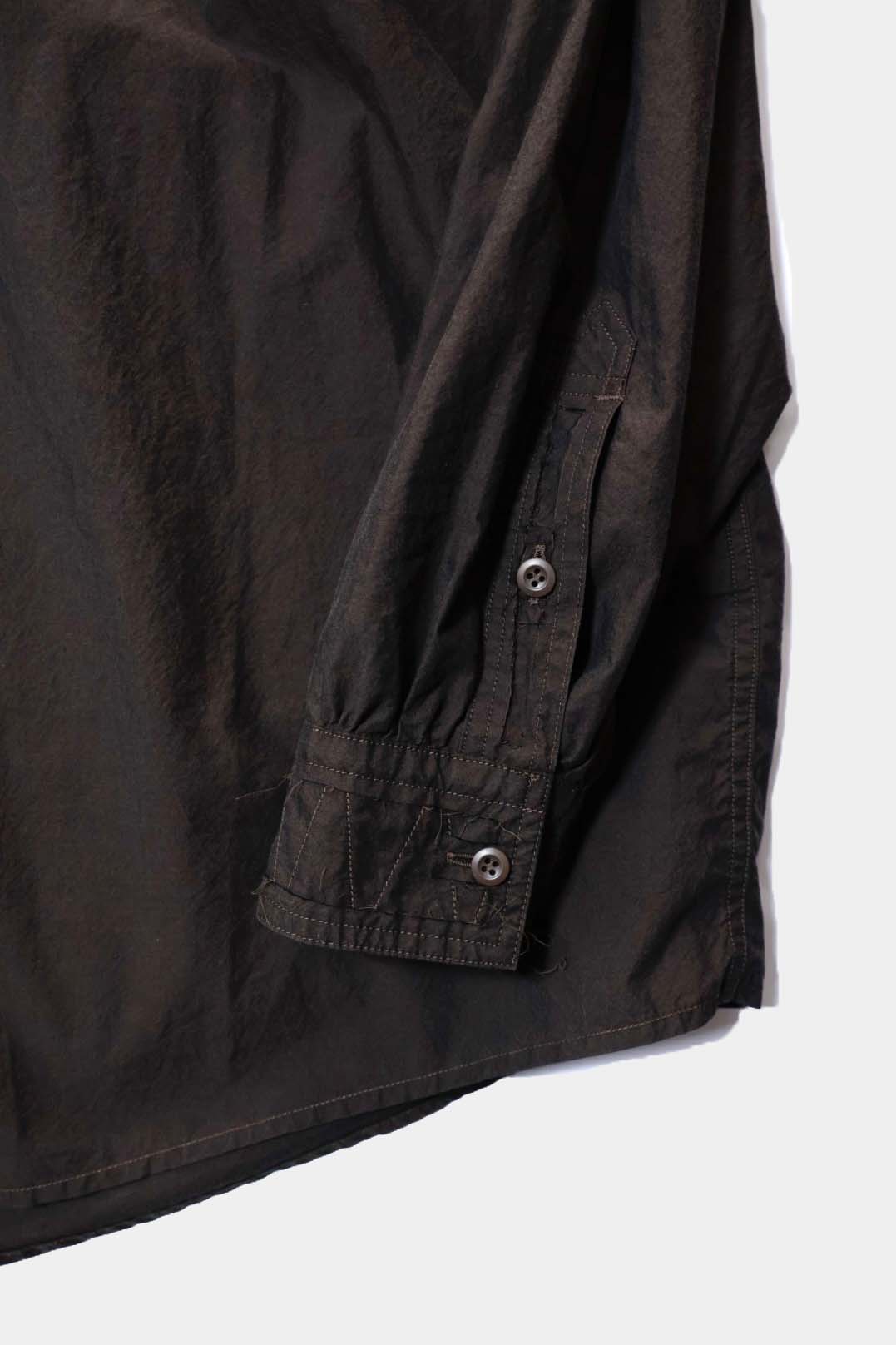 【i'm here:】" CUT OFF " SHIRT : / BROWN