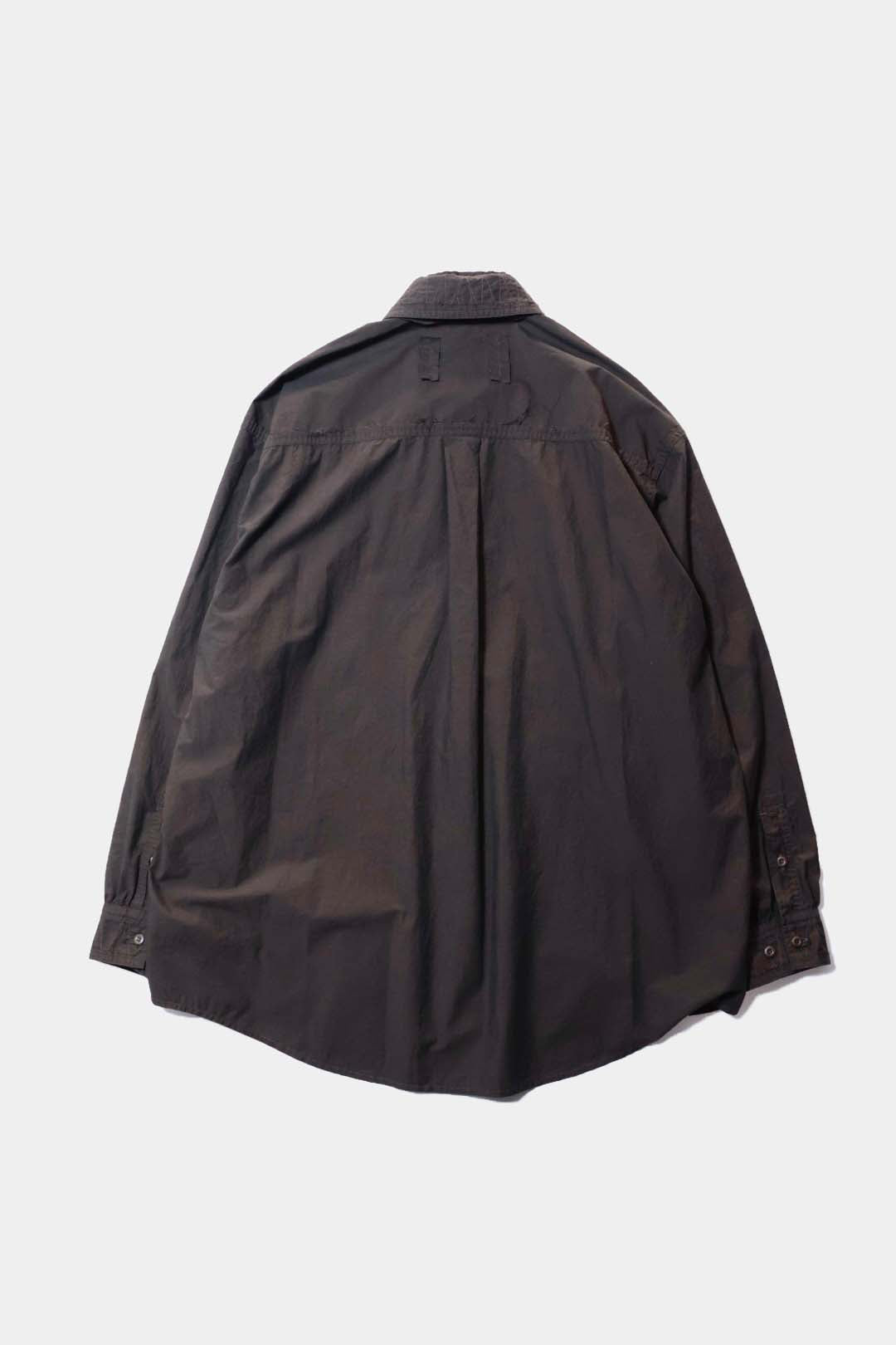 【i'm here:】" CUT OFF " SHIRT : / BROWN
