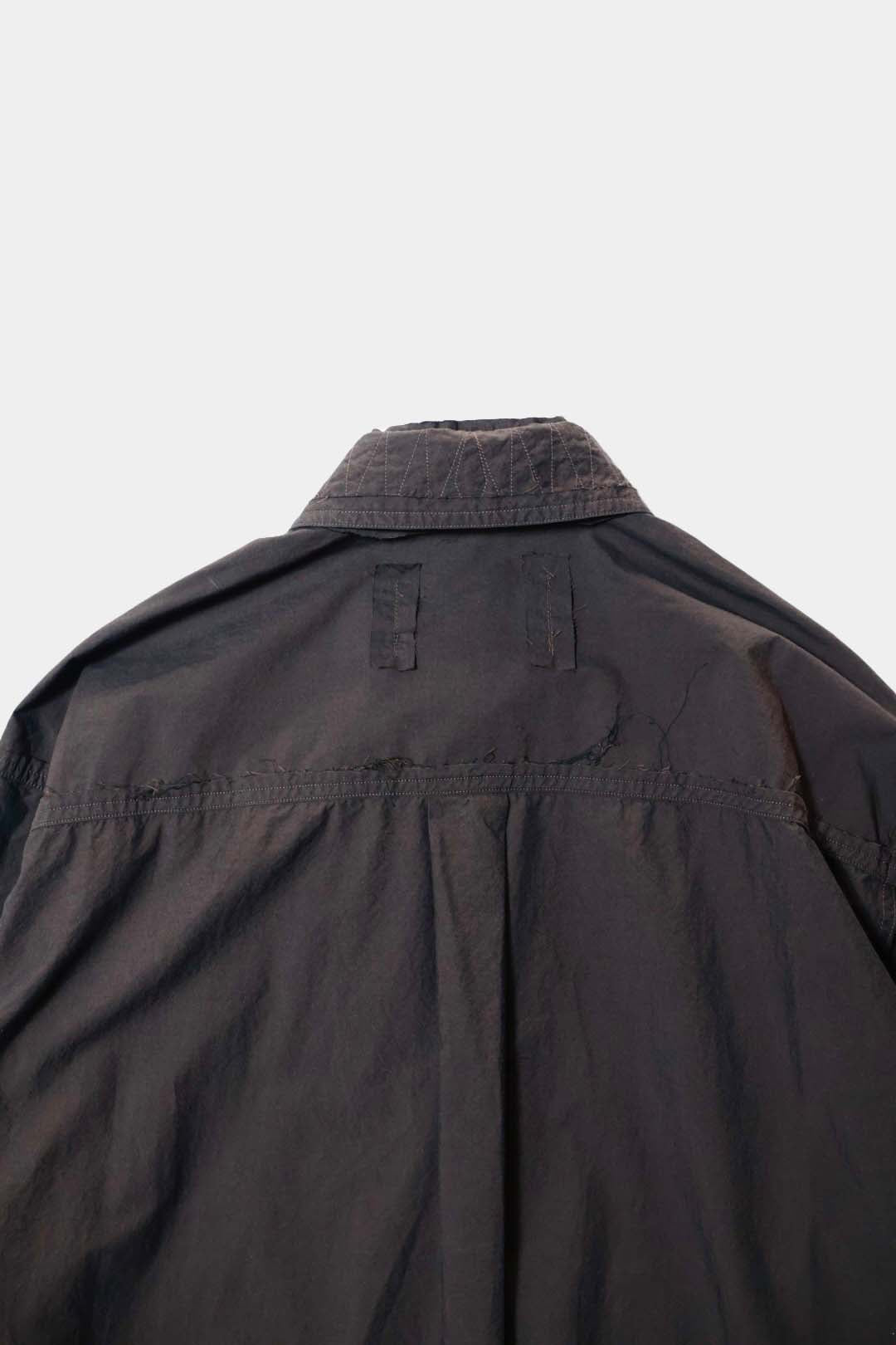 【i'm here:】" CUT OFF " SHIRT : / BROWN
