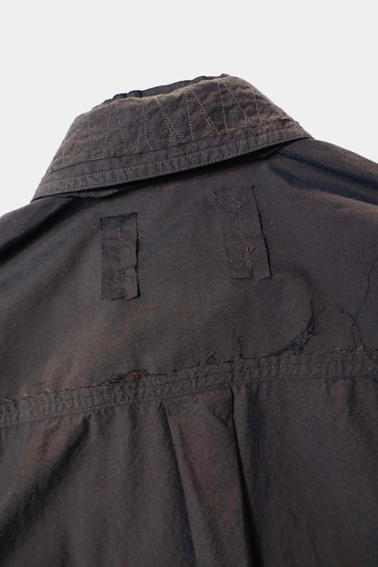 【i'm here:】" CUT OFF " SHIRT : / BROWN