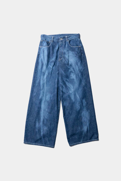 【HANS】SUN FADE 5POCKET WIDE STRAIGHT PANTS