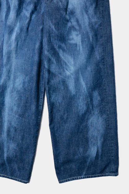【HANS】SUN FADE 5POCKET WIDE STRAIGHT PANTS