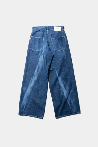 【HANS】SUN FADE 5POCKET WIDE STRAIGHT PANTS