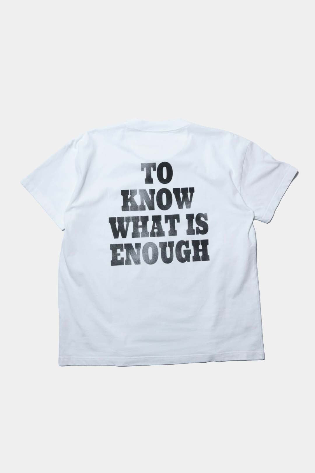 【HANS】FLOWER PRINT T-SHIRT / WHITE