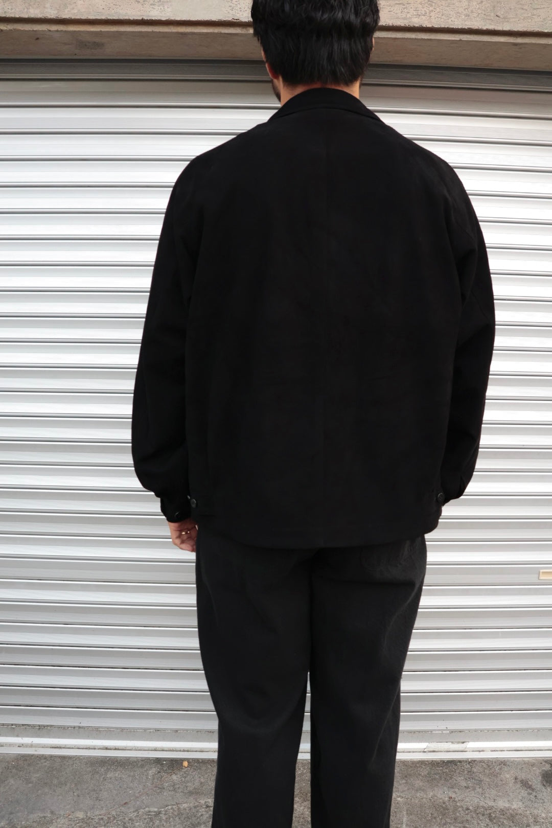【Cale】 SHEEP SUEDE ZIP JACKET