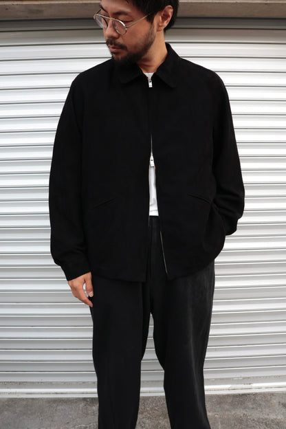 【Cale】 SHEEP SUEDE ZIP JACKET