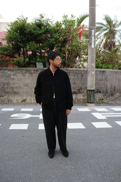 【Cale】 SHEEP SUEDE ZIP JACKET
