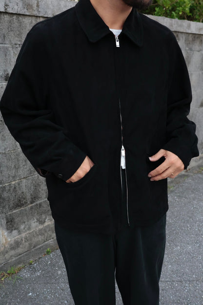 【Cale】 SHEEP SUEDE ZIP JACKET