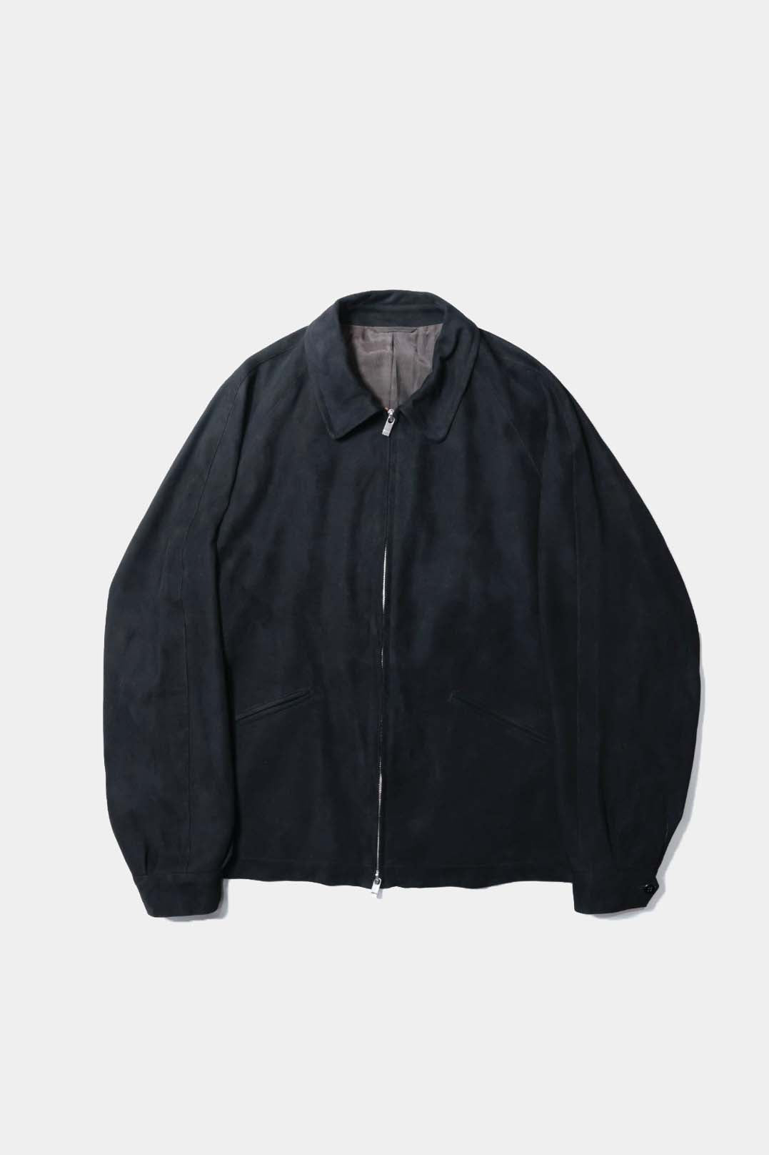 【Cale】 SHEEP SUEDE ZIP JACKET