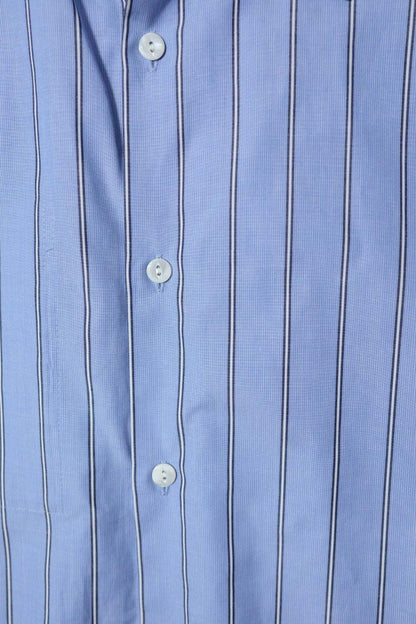 【Urig】STRIPE SIDE HIDE POCKET SHIRT LS