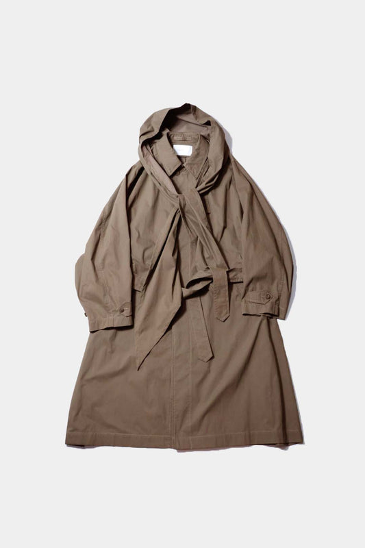 【i'm here:】HAOLI TRENCH COAT :　/ KHAKI