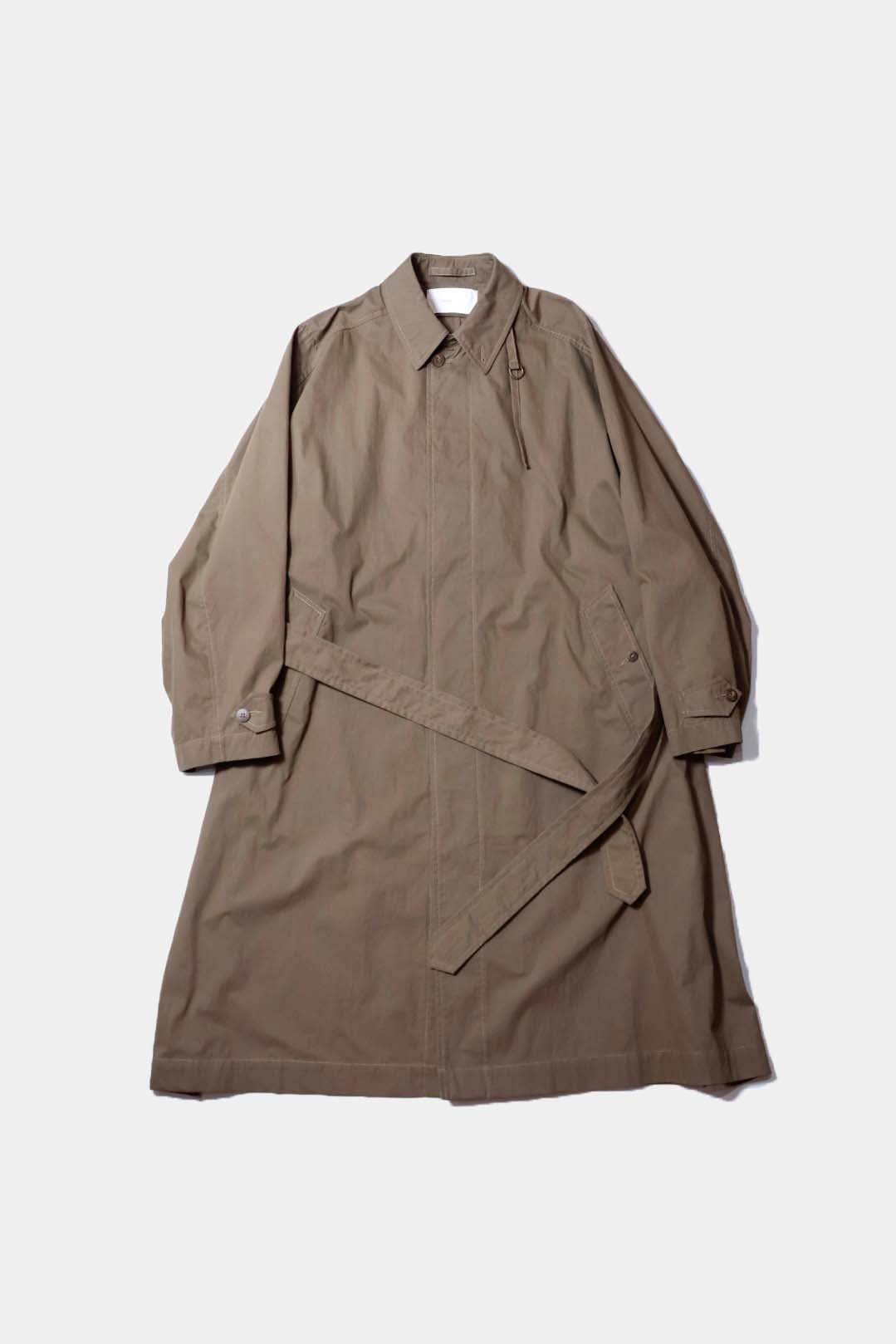 【i'm here:】HAOLI TRENCH COAT : / KHAKI