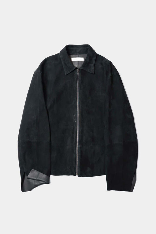【barbell object】leather jkt / black