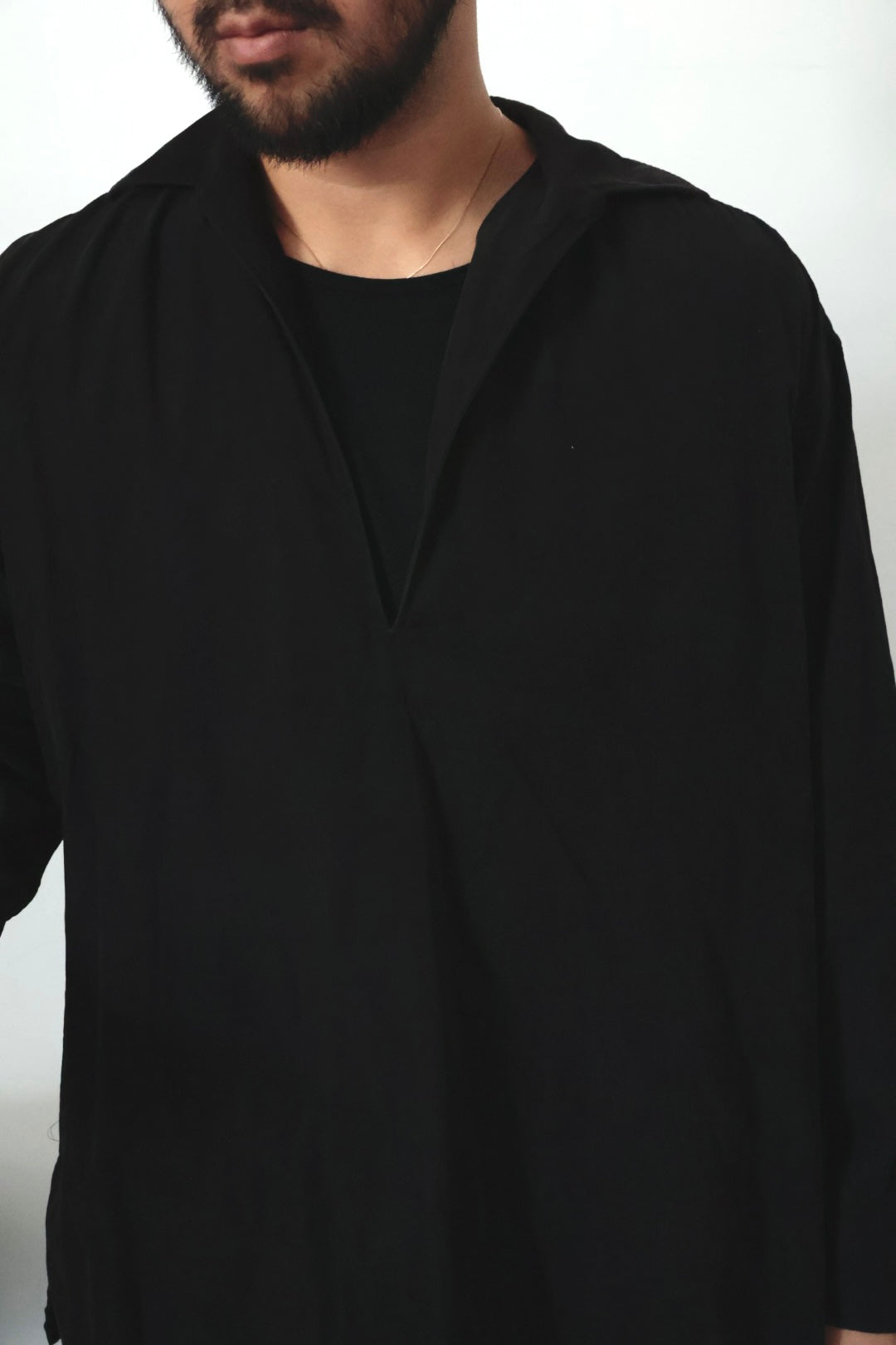 【KANEMASA PHIL.】18G Wool Pack Tank / BLACK