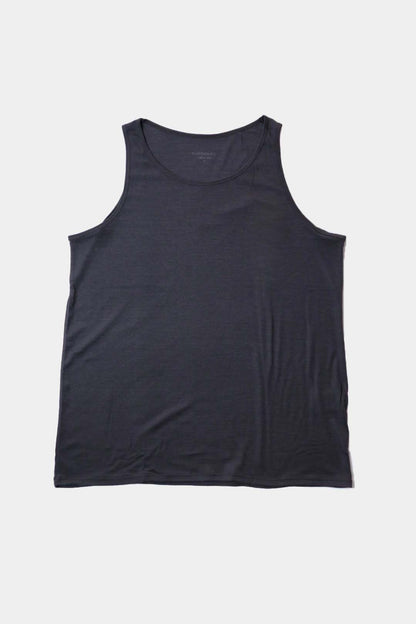 【KANEMASA PHIL.】18G Wool Pack Tank / CHARCOAL