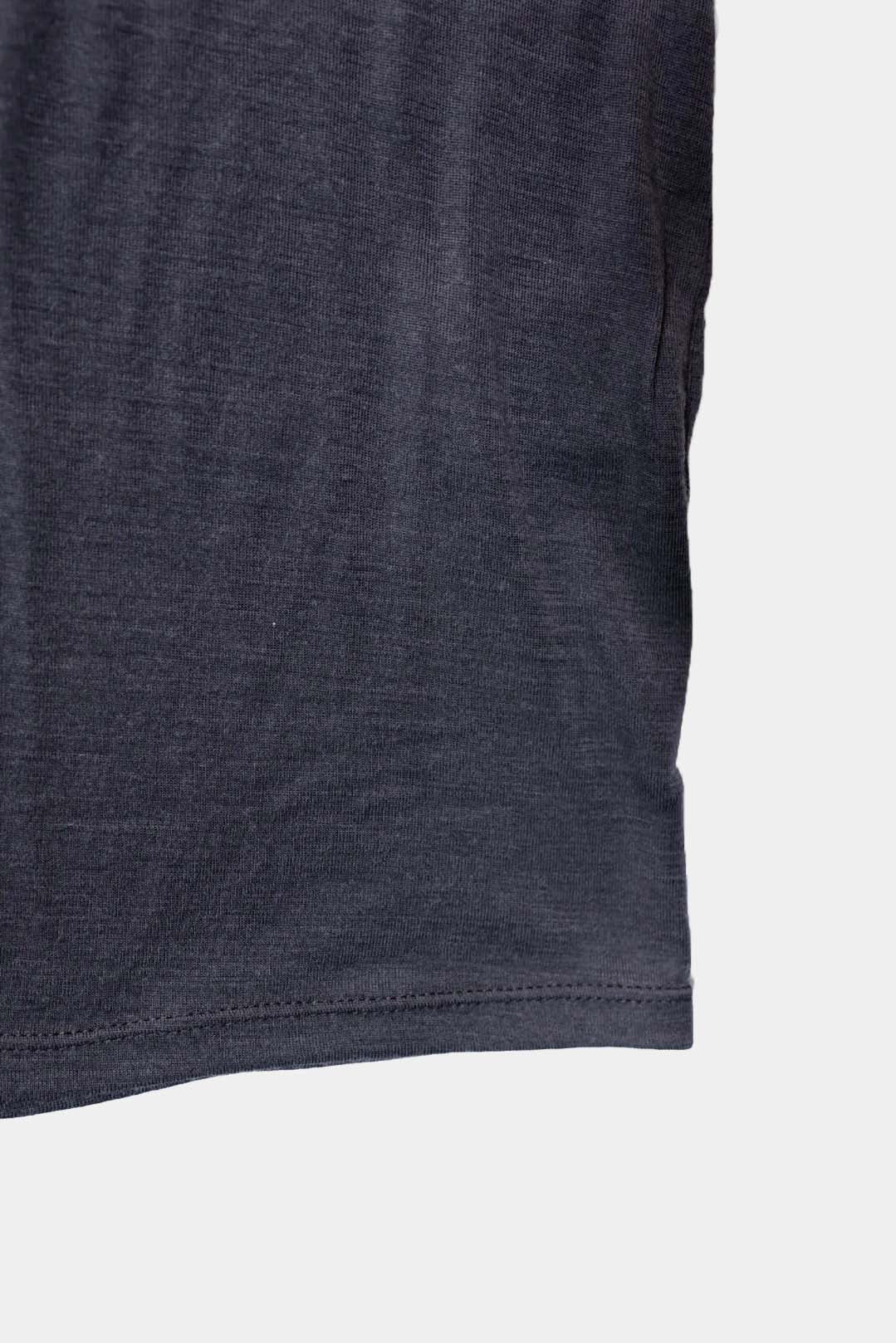 【KANEMASA PHIL.】18G Wool Pack Tank / CHARCOAL