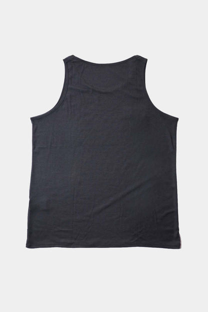 【KANEMASA PHIL.】18G Wool Pack Tank / CHARCOAL