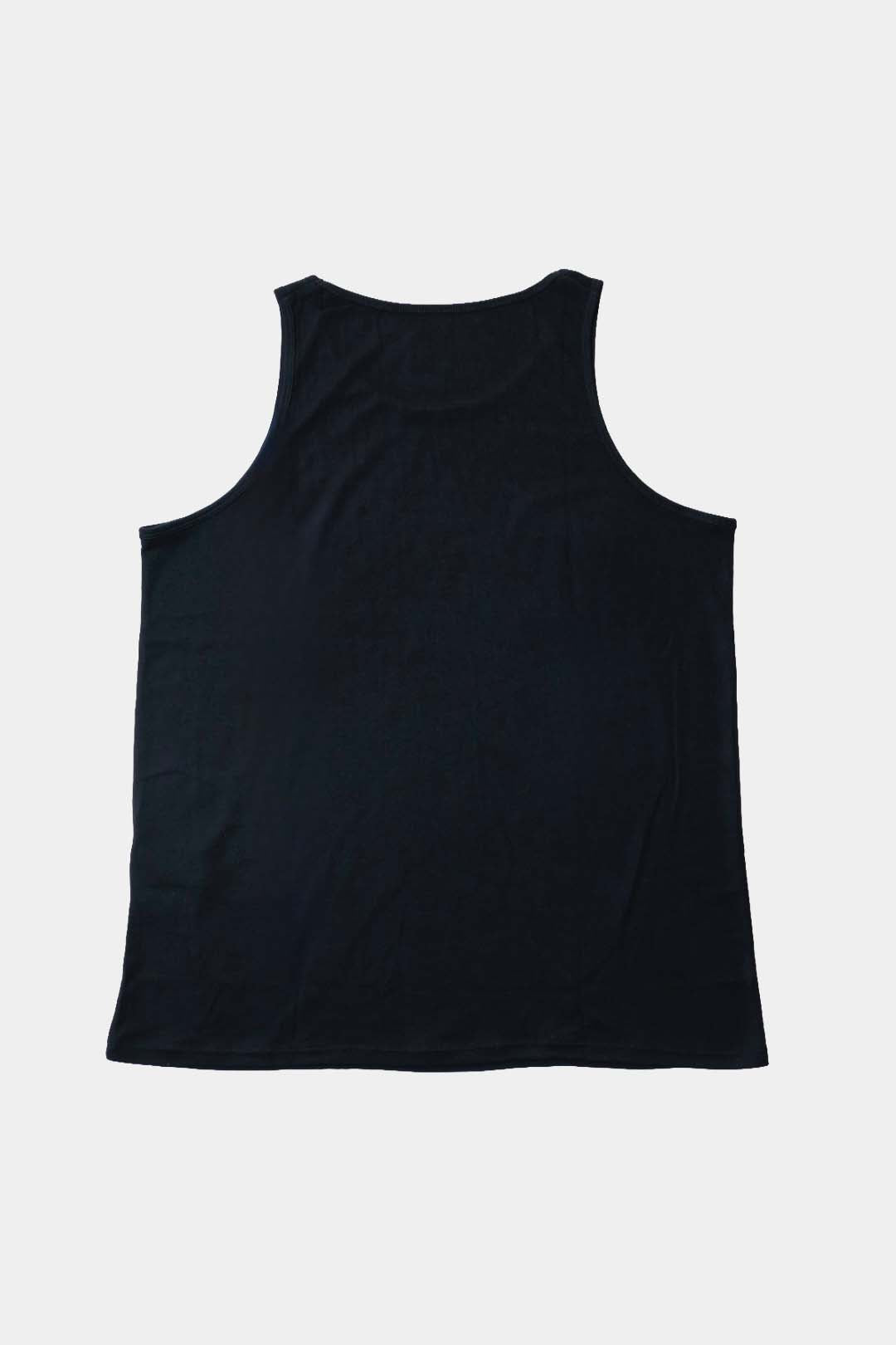 【KANEMASA PHIL.】18G Wool Pack Tank / BLACK