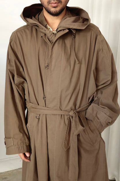 【i'm here:】HAOLI TRENCH COAT : / KHAKI