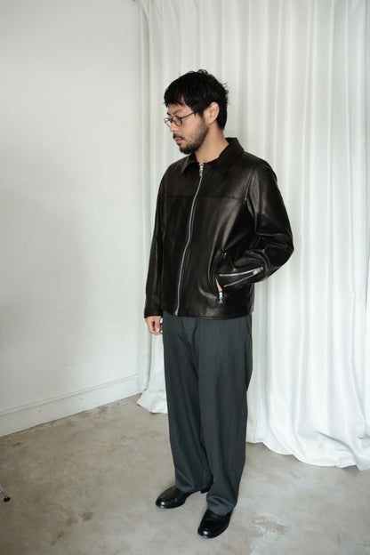 【A LEATHER】ROADSTER JACKET