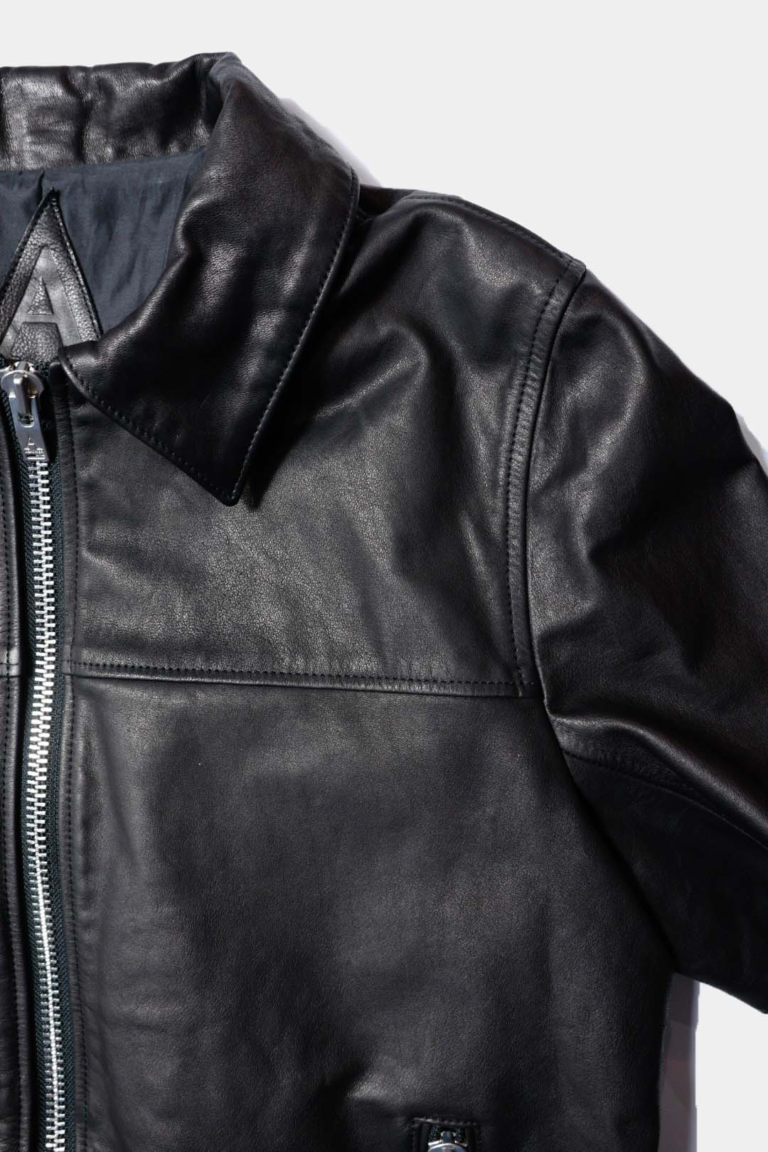 【A LEATHER】ROADSTER JACKET