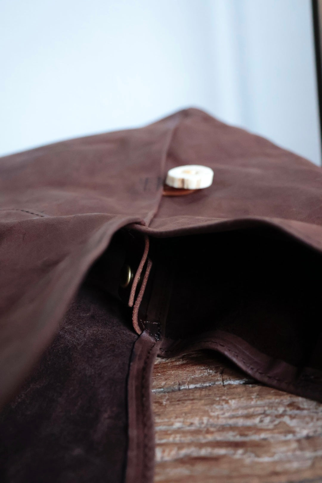 【Post Production】Hobo Bag / Horse Nubuck / Brown