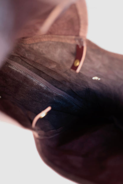 【Post Production】Hobo Bag / Horse Nubuck / Brown
