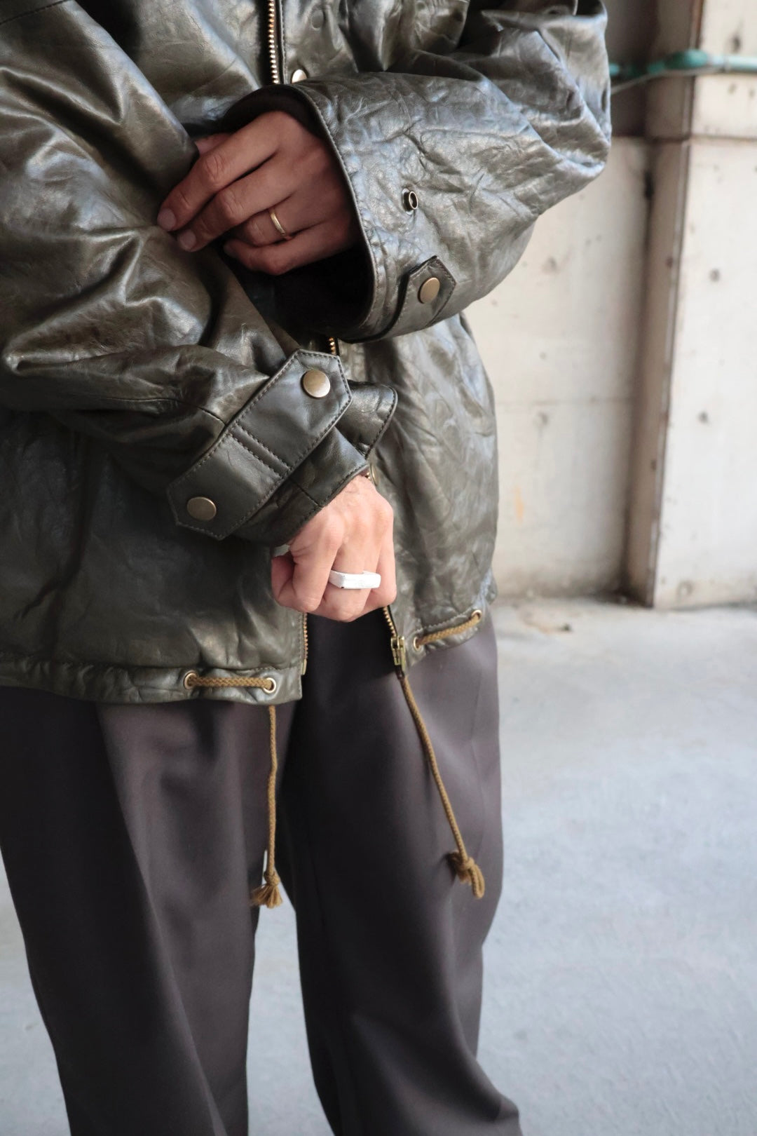 ※店頭、お問い合わせ限定【barbell object】ul jkt / KHAKI