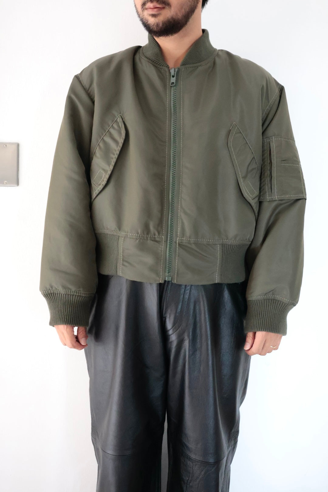 【KOOKY ZOO 】MINIATURE FLIGHT BLOUSON