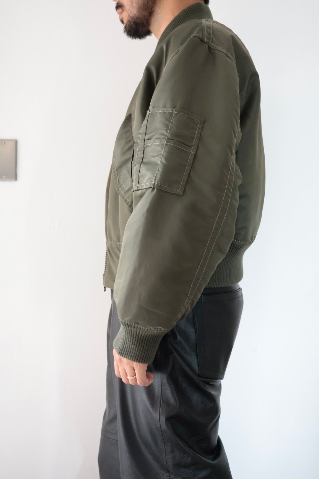 【KOOKY ZOO 】MINIATURE FLIGHT BLOUSON