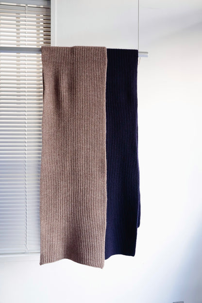 【Urig】5G KNIT MUFFLER / Etoupe , Navy