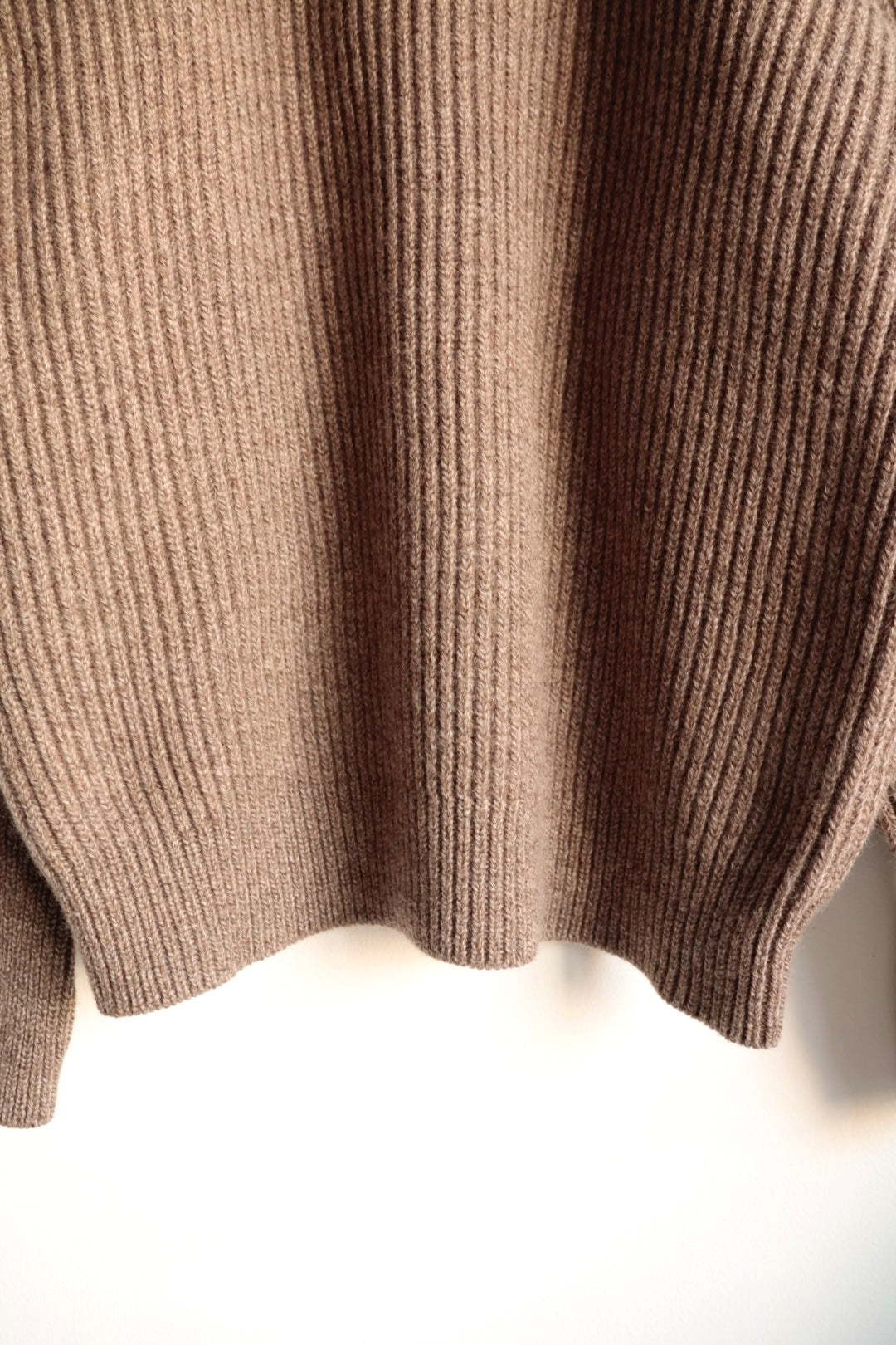 【Urig】5G KNIT CREW NECK PO / ETOUPE